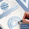 4 In 1 Deli Metal Ruler Set Triangle Measuring Ruler For Kids Drawing Straight Ruler School Office  1