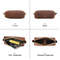 Vintage Leather Pencil Case, High Capacity School Pen Pouch for Kids, Boys, Girls, Business Office Stationery Organizer