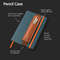 PU Leather Pen Bag for Notebook, Elastic Buckle Pen Case for Office, Stylish Stationery Organizer, Back to School Gift