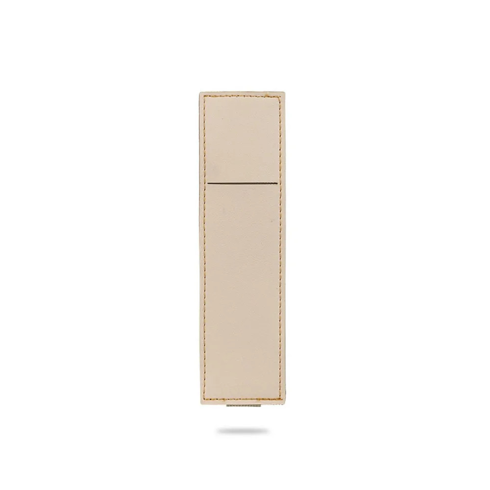 PU Leather Pen Bag for Notebook, Elastic Buckle Pen Case for Office, Stylish Stationery Organizer, Back to School Gift