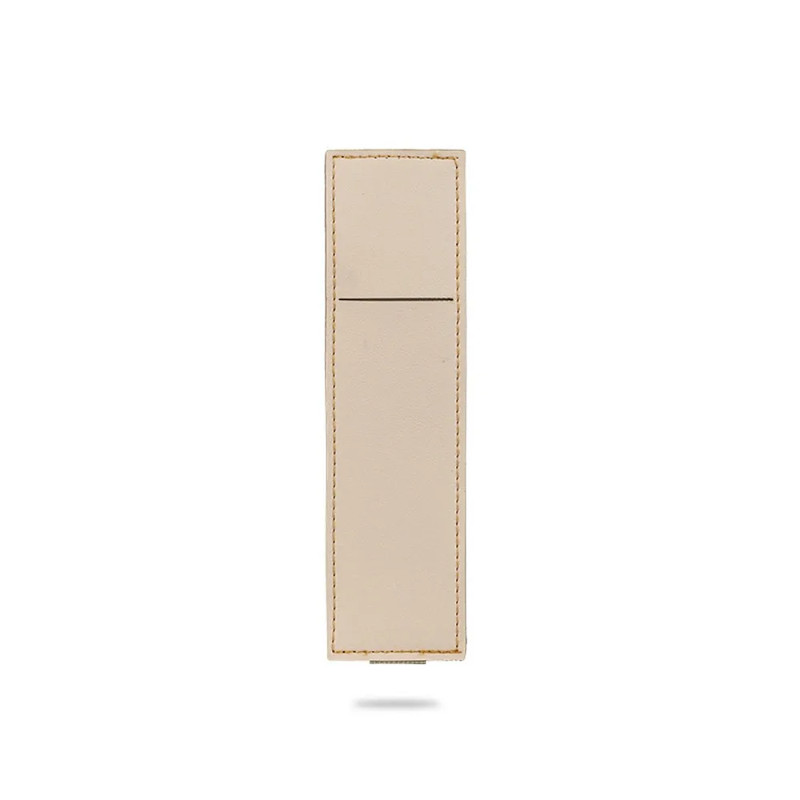 PU Leather Pen Bag for Notebook, Elastic Buckle Pen Case for Office, Stylish Stationery Organizer, Back to School Gift