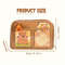 Cute Capybara Stationery Set , School Pencil Case Box with Stickers, Multi-Layer Organizer, Brooch, Keychain Gift