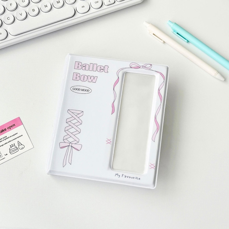 60 Pockets Photo Album, Large Capacity PVC Photo Holder for Photocards, ID Cards & Instant Film, Durable Photocard Col