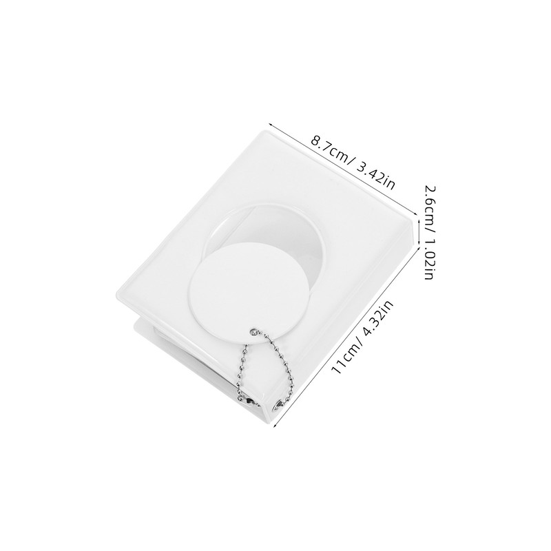 32pcs Photocard Holder Book, Mini Album PVC Display Pocket for Kpop Photos, Game Cards, Collector Scrapbook Photo Binder