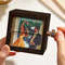Custom Hand-Cranked Photo Flipbook Box, Personalized Valentines Day Gift with Solid Wood Frame