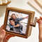 Custom Hand-Cranked Photo Flipbook Box, Personalized Valentines Day Gift with Solid Wood Frame