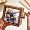 Custom Hand-Cranked Photo Flipbook Box, Personalized Valentines Day Gift with Solid Wood Frame