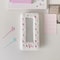Cute Plush Mini Photocard Holder, 4 Grid Transparent PVC Card Holder for 20 Pages & 40 Photos, Star Photo Album Storage