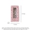 Cute Plush Mini Photocard Holder, 4 Grid Transparent PVC Card Holder for 20 Pages & 40 Photos, Star Photo Album Storage