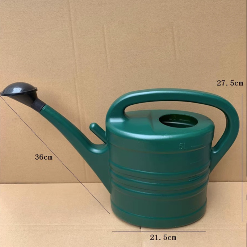 5L Plastic Watering Can Garden Essential For Indoor  Outdoor Use Lightweight Sturdy  Portable Water 2