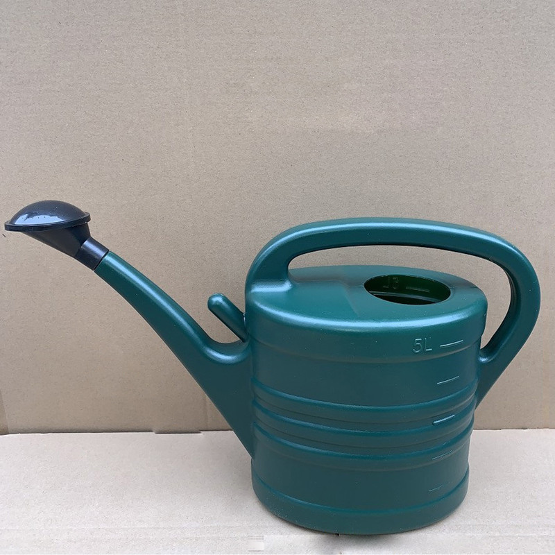 5L Plastic Watering Can Garden Essential For Indoor  Outdoor Use Lightweight Sturdy  Portable Water 1