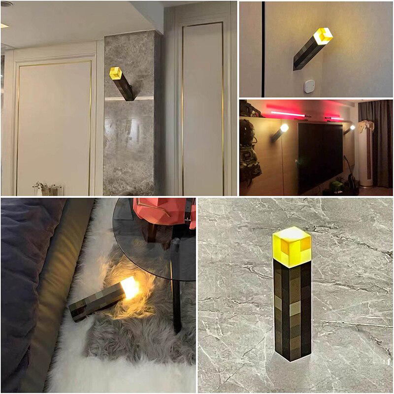 Brownstone Flashlight – USB Charging LED Night Light | Bedroom Decorative Bottle Weapon with Color Changing