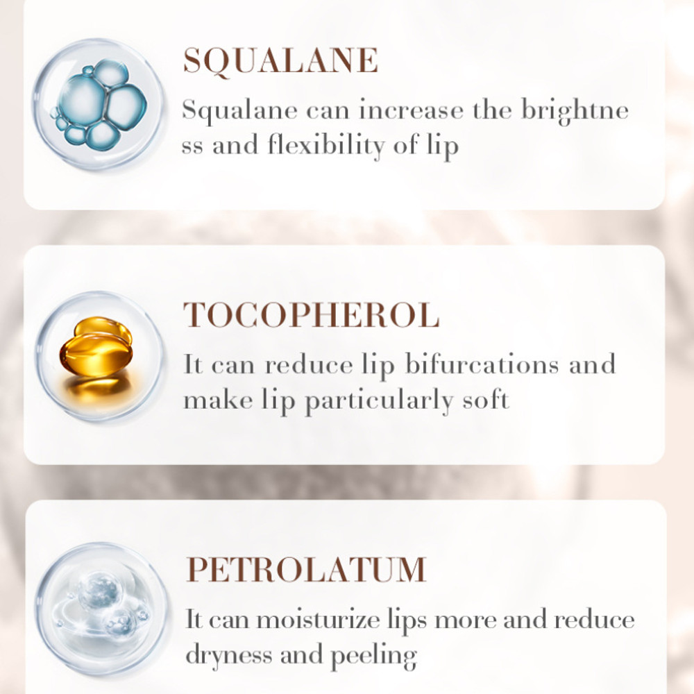 Moisturizing Lip Balm with Coconut Extract & Vitamin C, Long-Lasting Hydration for Soft Lips