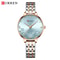 CURREN Fashion Women Watches Stainless Steel, Ultra Thin Quartz Watch for Women, Elegant Romantic Clock, Montre Femme