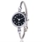 Stainless Steel Ladies Quartz Wristwatch, Women Simple Small Bracelet Watch, Retro Fashion Casual Design