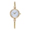 Stainless Steel Ladies Quartz Wristwatch, Women Simple Small Bracelet Watch, Retro Fashion Casual Design
