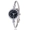Stainless Steel Ladies Quartz Wristwatch, Women Simple Small Bracelet Watch, Retro Fashion Casual Design
