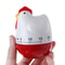 Mechanical Countdown Clock Alarm, New Cute Hen Shape Kitchen Cooking Timer, Home Decor Timer for Cooking Reminder