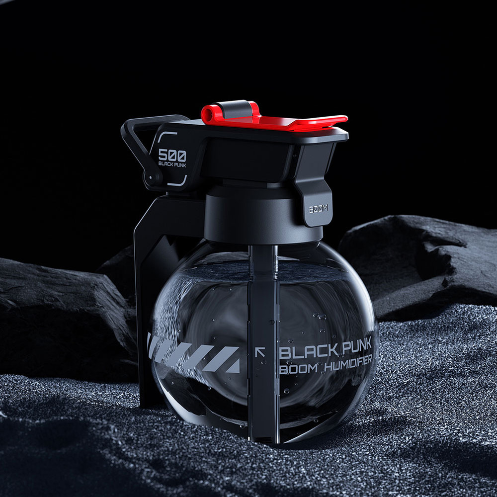 Cyberpunk Grenade Air Humidifier E-sports Desktop Diffuser, Essential Oil Aroma Diffuser for Home, Unique Gaming Decor