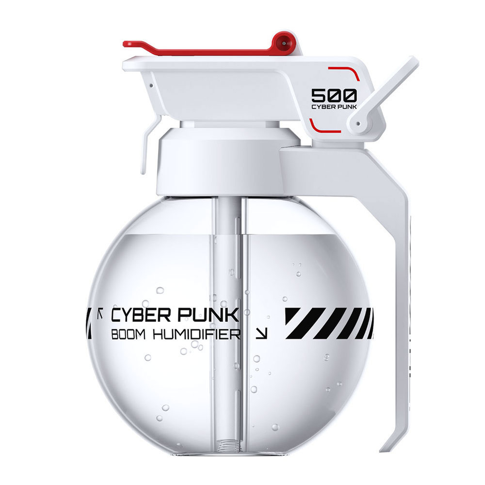 Cyberpunk Grenade Air Humidifier E-sports Desktop Diffuser, Essential Oil Aroma Diffuser for Home, Unique Gaming Decor