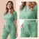Womens Medical Scrubs Uniform Nurse Scrub Set with Pocket Top & Pants 2 Piece Work Wear