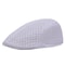 Adjustable Fashion Breathable Summer Hat, Unisex Mesh Flat Caps, New Casual Beret Hat for Men Women Newsboy Style