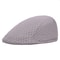 Adjustable Fashion Breathable Summer Hat, Unisex Mesh Flat Caps, New Casual Beret Hat for Men Women Newsboy Style