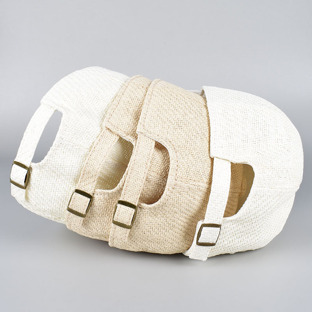 Straw Baseball Cap for Men Women, Outdoor Casual Streetwear Sun Hats, Unisex Summer Snapback Cap Fashion Hat