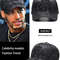 Mens Camouflage Tactical Baseball Cap, Embroidered Military Cap, All-Season Fashion Hard Top Hat