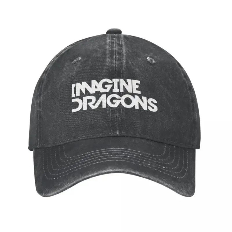 Imagine Dragons Washed Baseball Caps for Summer, Mens and Womens Hip Hop Hat, Casual Adjustable Hat for Travel Camping