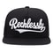 REEK Side Embroidered Baseball Cap, HipHop Flat Edge Hat, Outdoor Sports Leisure Sun Hat for Men and Women