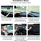 Retractable Car Sunshade Auto Front Windshield Sun Visor for Heat Protection | Universal Fit & Roll Up Closure