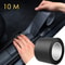 Nano Carbon Fiber Car 3D Tape Mirror Protector Strip, Waterproof Adhesive for Scratch Protection