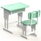 Miniature School Desk & Chair Set, Simulated Dollhouse Furniture Model for Pretend Play, Classroom Decor, and Play House