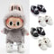 Labubu Dolls Sports Shoes, Multiple Styles, DIY Leather Cloth Shoes, Labubu Dolls, DIY Cloth & Leather