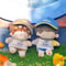 20CM Doll Sports Suit TShirt Shorts Cap Set Miniature Sportswear For Changing Dressing Game Photo 1