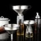 Stainless Steel Funnel Kitchen Oil Funnel, Small Liquid Strainer Funnel, Metal Food Oil Filter for Bottles