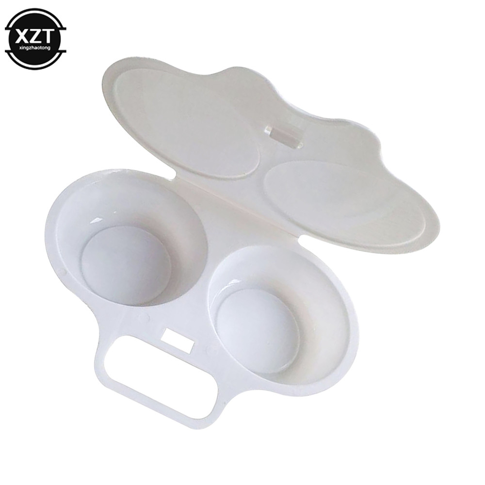 Microwave Cooking Eggs Steamer Mold, Food Grades Plastic Egg Poacher, Kitchen Cooking Tool for Fried Eggs