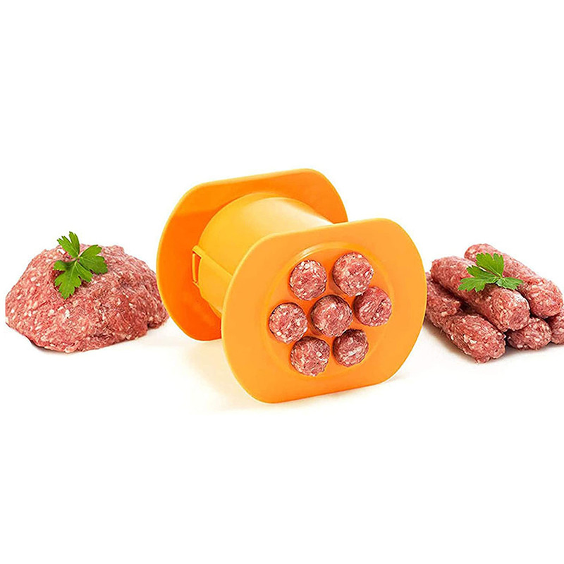 Kitchen DIY Gadget Meat Strip Squeezer, Hot Dog Sausage Maker, New Product Meatball Press Tool, Easy Home Use