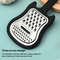 Stainless Guitar Shape Handheld Fruit Grater, Metal Cheese Grater, Comfortable Grip Kitchen Crusher Kitchen Gadgets