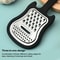 Stainless Guitar Shape Handheld Fruit Grater, Metal Cheese Grater, Comfortable Grip Kitchen Crusher Kitchen Gadgets