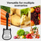 Stainless Guitar Shape Handheld Fruit Grater, Metal Cheese Grater, Comfortable Grip Kitchen Crusher Kitchen Gadgets