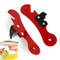 Stainless Steel Safety Side Cut Manual Can Opener, 1pcs Multifunctional Bottle Opener, Ergonomic Kitchen Tool