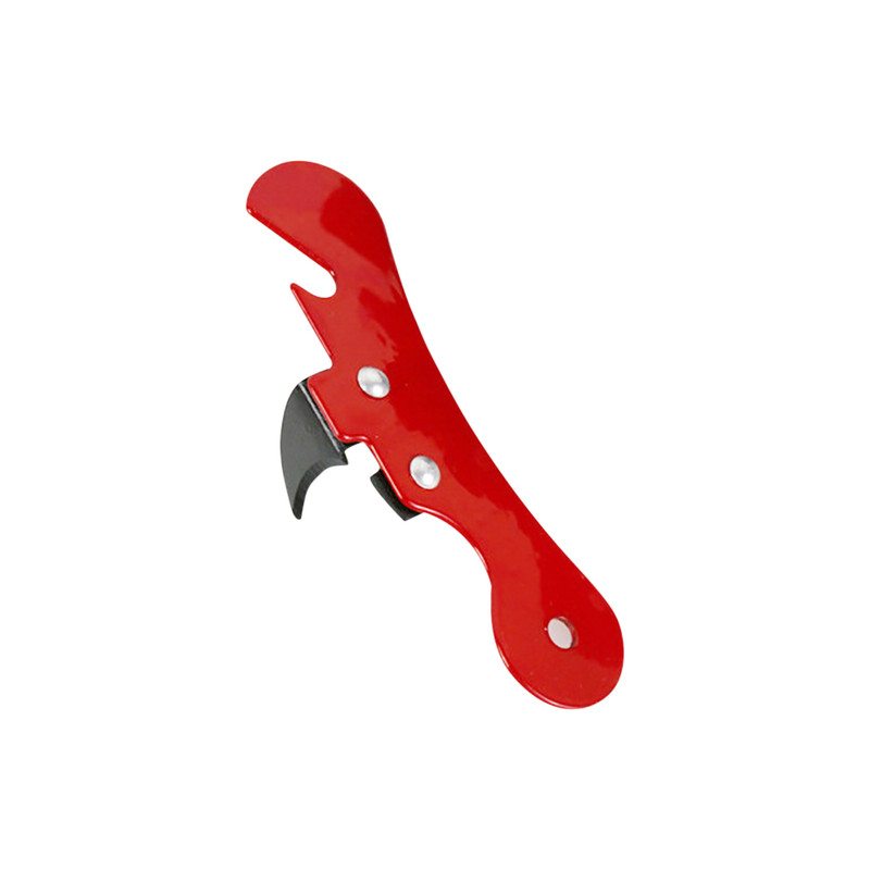Stainless Steel Safety Side Cut Manual Can Opener, 1pcs Multifunctional Bottle Opener, Ergonomic Kitchen Tool