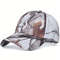 Quick-Drying Outdoor Baseball Caps Sunscreen, Jungle Leaves Camouflage, Unisex Men and Women Camouflage Caps