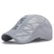 Quick Dry Men Sports Hat, Golf Driving Cycling Cap, Letter Print Newsboy Flat Ivy, Breathable Net Mesh Summer Baseball