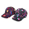 Adjustable Spring Polyester Graffiti Print Casquette Baseball Cap, Outdoor Snapback Hats for Men and Women, Trendy