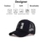 Adjustable Casual Hats Sunscreen Hat FivePointed Star Printed Baseball Net Caps Spring And Summer O 5
