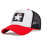 Adjustable Casual Hats Sunscreen Hat FivePointed Star Printed Baseball Net Caps Spring And Summer O 7