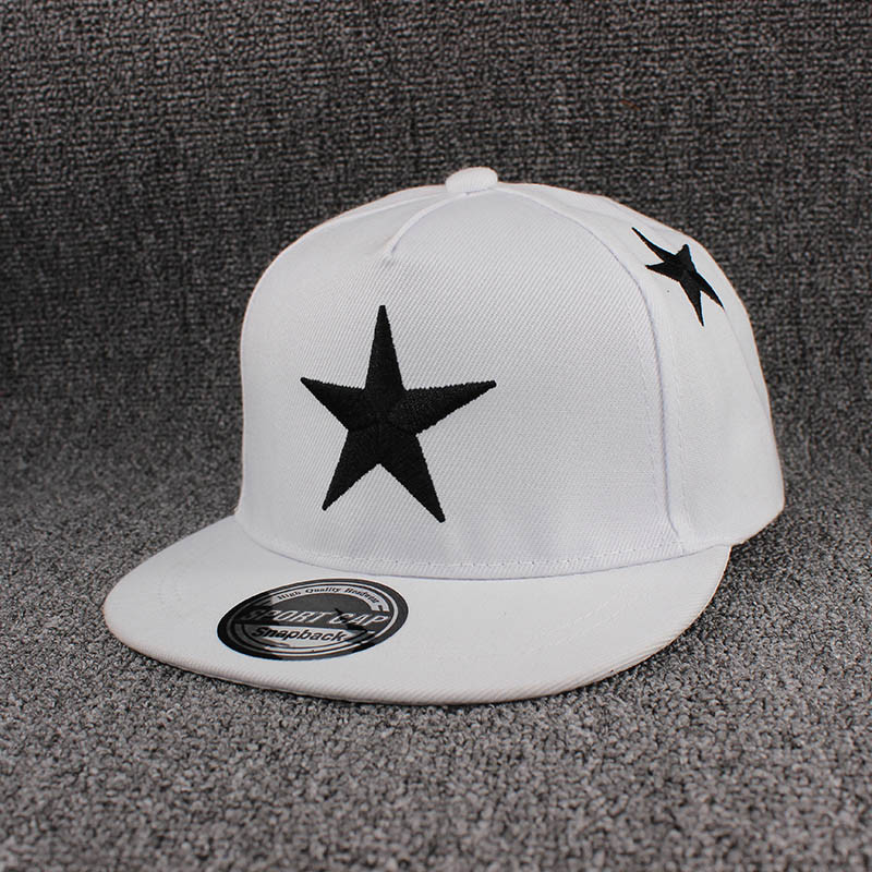 Summer Star Boys Cap for Girl, New Top Fashion Children Baseball Caps, Casual Hats Adjustable Polyester Snapback